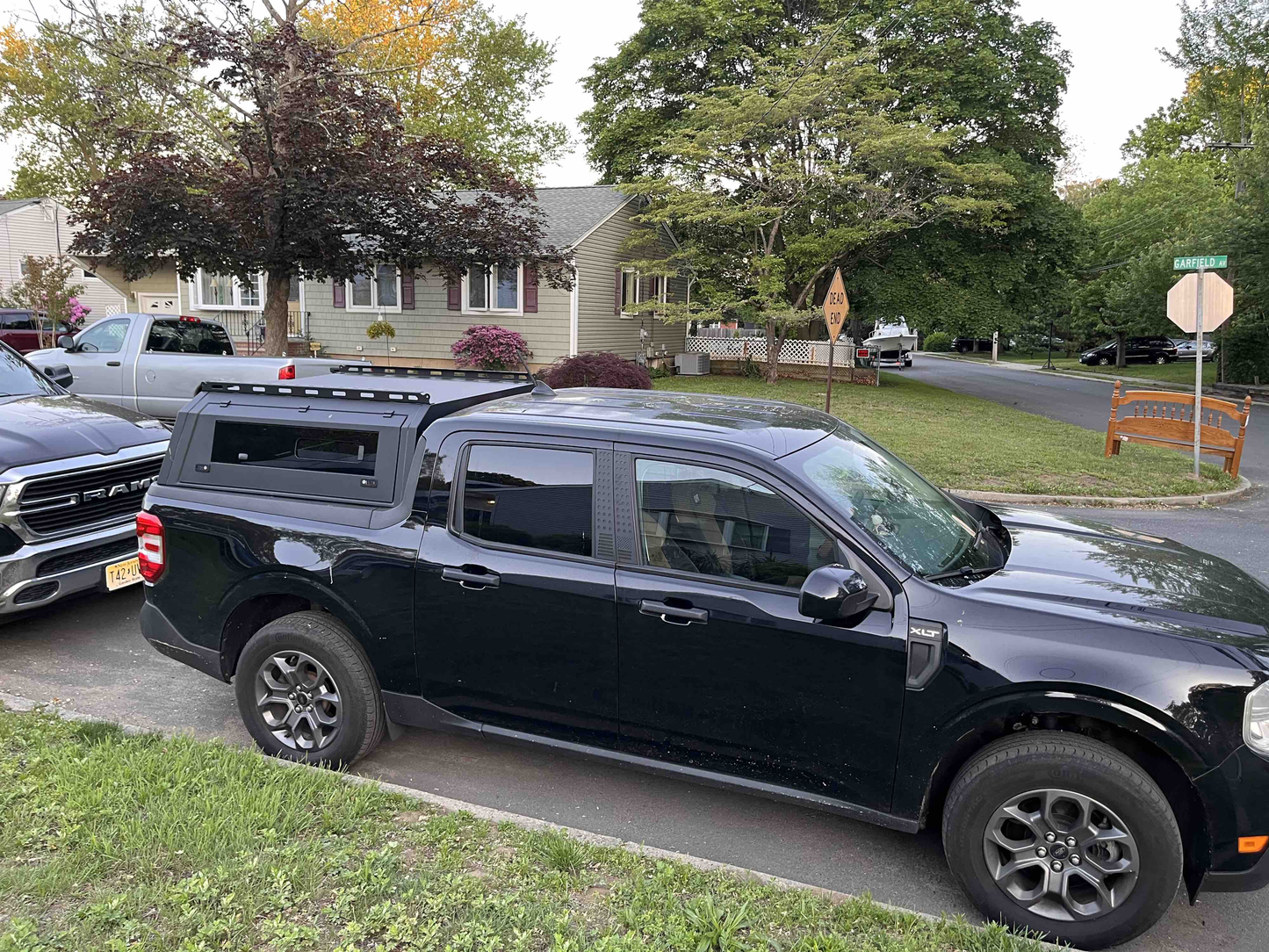 Waterproof Anti-rusted Pickup Truck Exterior Modify Accessory Aluminum Bed Caps Canopy Camper Shell for 2023 Ford Maverick