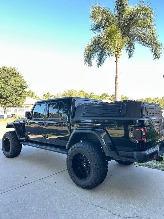 4X4 Steel Hardtop Waterproof Locking Hard Top Truck Topper Tonneau Bed Cover Camper Shell Caps for Jeep Gladiator Without Tent