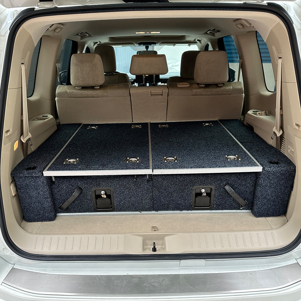 Offroad 4x4 Car Cargo Sliding Storage Trunk Drawers Box for Land Cruiser 80 100 150 200 300/Nissan Patrol Y61 Y62 GU/GQ TM1000