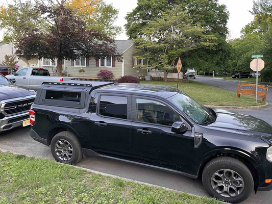 Waterproof Anti-rusted Pickup Truck Exterior Modify Accessory Aluminum Bed Caps Canopy Camper Shell for 2023 Ford Maverick