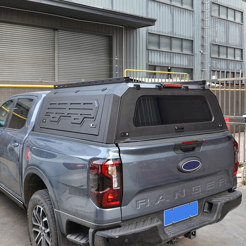 4X4 Offtoad Steel Heavy Duty Pickup Bed Caps Camper Shell Hardtop Tub Canopy Topper for 2022 Ford Ranger T9 Ranger Raptor