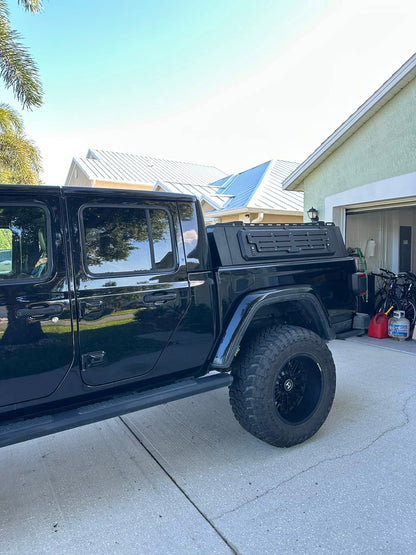 4X4 Steel Hardtop Waterproof Locking Hard Top Truck Topper Tonneau Bed Cover Camper Shell Caps for Jeep Gladiator Without Tent