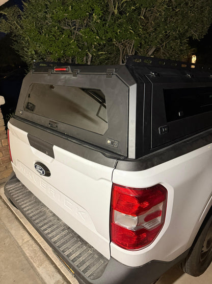 Waterproof Anti-rusted Pickup Truck Exterior Modify Accessory Aluminum Bed Caps Canopy Camper Shell for 2023 Ford Maverick